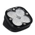 Baja Designs 492006 Flush Mount LED Light Pod Angled Black Clear Lens Work/Scene Pattern Squadron Pro | Universal
