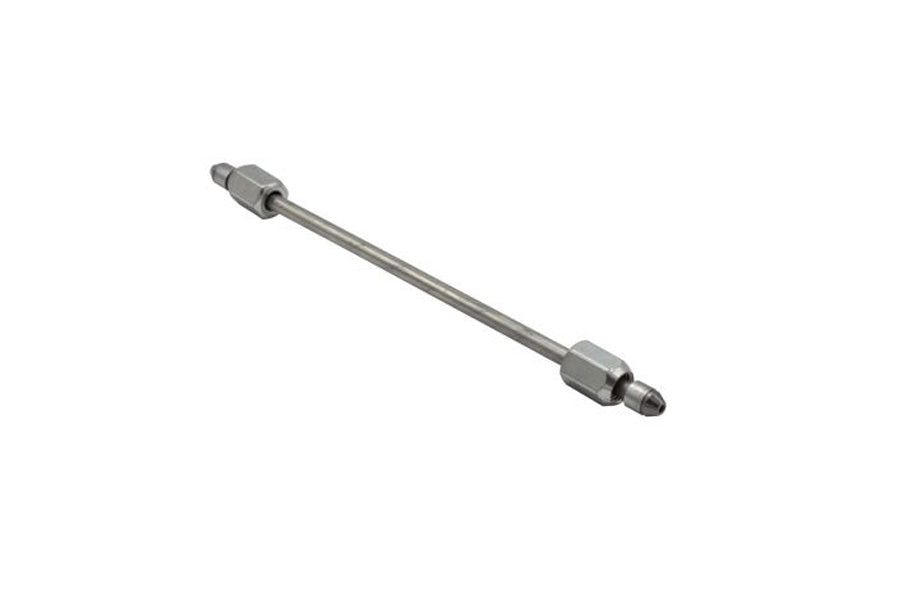 Fleece FPE-34200-11 11 inch High Pressure Fuel Line 8mm x 3.5mm Line M14 x 1.5 Nuts | Universal