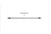 Fleece FPE-34200-15 15 inch High Pressure Fuel Line 8mm x 3.5mm Line M14 x 1.5 Nuts | Universal