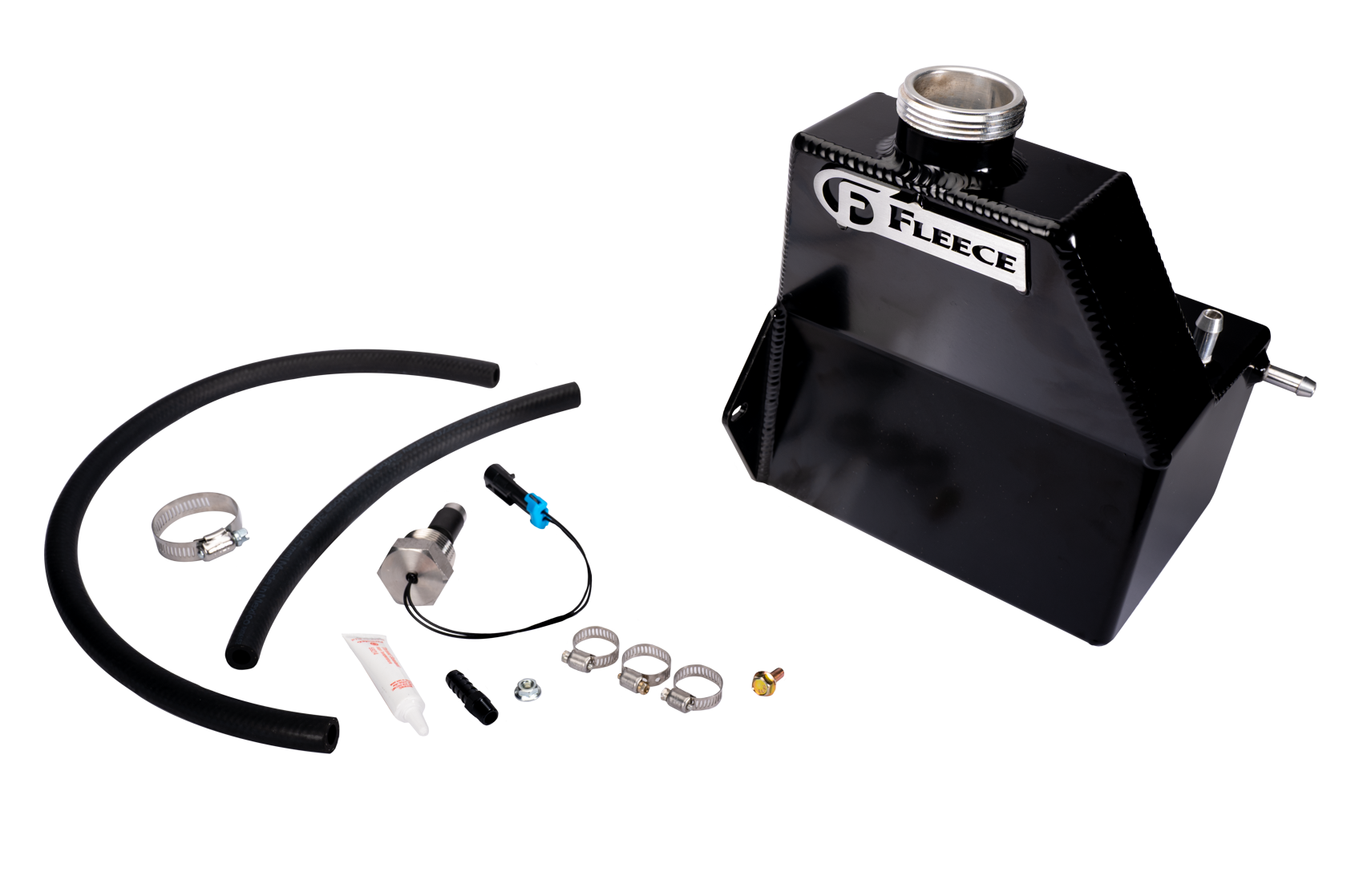 Fleece FPE-CUMM-CLNT-TNK-1318 Replacement Coolant Tank | 2013-2018 RAM 6.7L Cummins