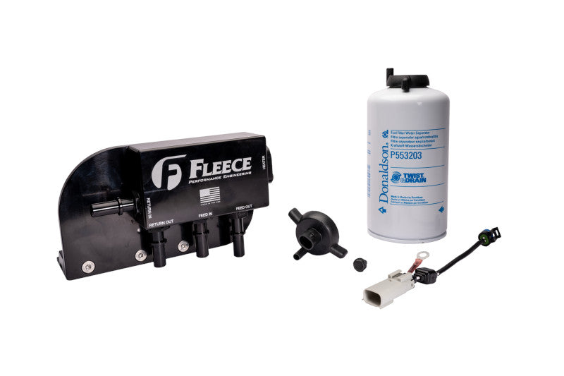 Fleece FPE-FMC-UBFA-1724 Under Bed Fuel Filter Assembly | 2017-2024 Ford F250/F350/F450/F550 6.7L