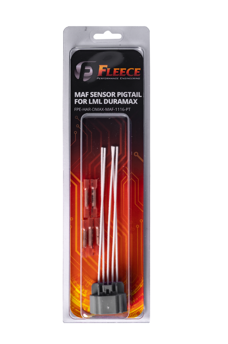 Fleece FPE-HAR-DMAX-MAF-1116-PT MAF Sensor Pigtail | 2011-2016 GM 6.6L Duramax