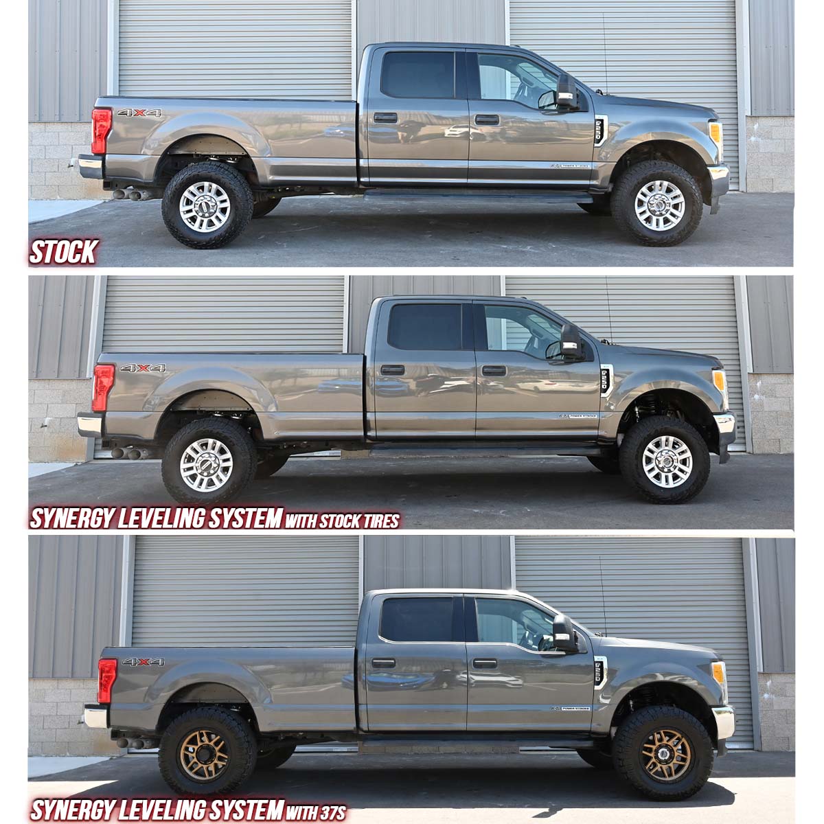 Synergy 8650-12 Leveling System kit | 2005-2026 Ford F250/F350 Super Duty 4WD