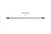 Fleece FPE-34200-19 19 inch High Pressure Fuel Line 8mm x 3.5mm Line M14 x 1.5 Nuts | Universal