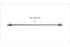 Fleece FPE-34200-20 20 inch High Pressure Fuel Line 8mm x 3.5mm Line M14 x 1.5 Nuts | Universal