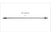 Fleece FPE-34200-23 23 inch High Pressure Fuel Line 8mm x 3.5mm Line M14 x 1.5 Nuts | Universal
