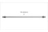 Fleece FPE-34200-24 24 inch High Pressure Fuel Line 8mm x 3.5mm Line M14 x 1.5 Nuts | Universal