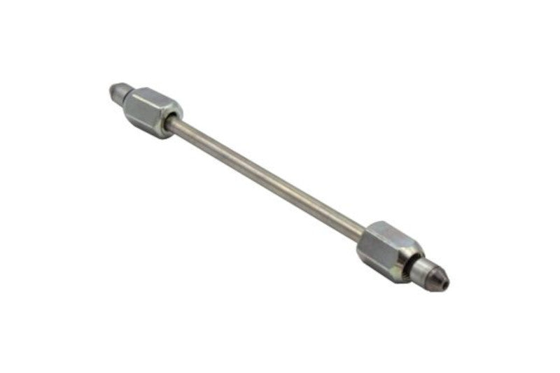 Fleece FPE-34200-9 9 inch High Pressure Fuel Line 8mm x 3.5mm Line M14 x 1.5 Nuts | Universal