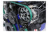 Fleece FPE-34211-BLK-SPK Spoke Design Dual Pump Pulley - Black | 2007.5-2018 Dodge RAM 2500/3500 6.7L Cummins