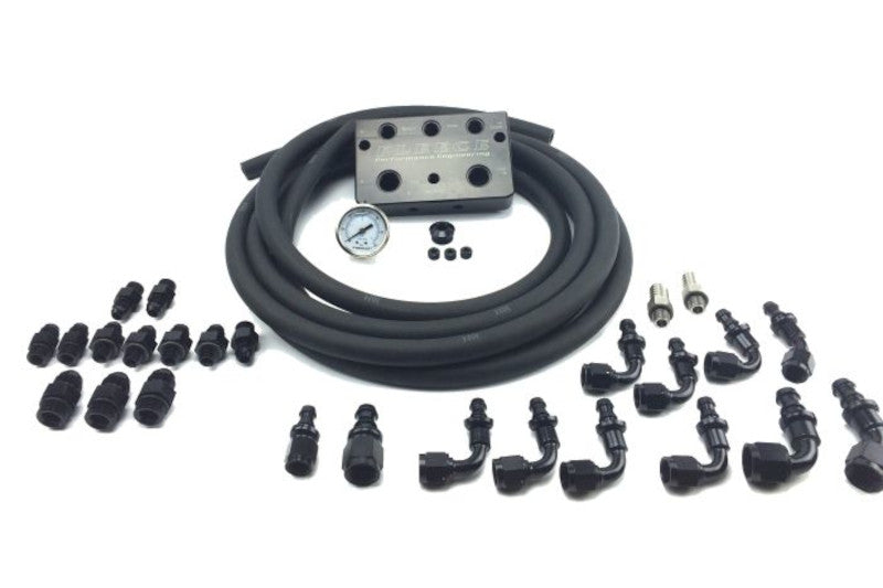 Fleece FPE-CRR-20-0806 Regulated Return Fuel Distribution Block | 2007.5-2018 Dodge RAM 2500/3500 6.7L Cummins