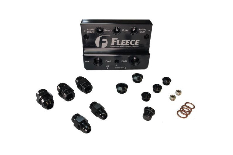 Fleece FPE-FFD-RF-4G 4th Gen Fuel Distribution Block | 2010-2018 RAM 2500/3500 6.7L Cummins