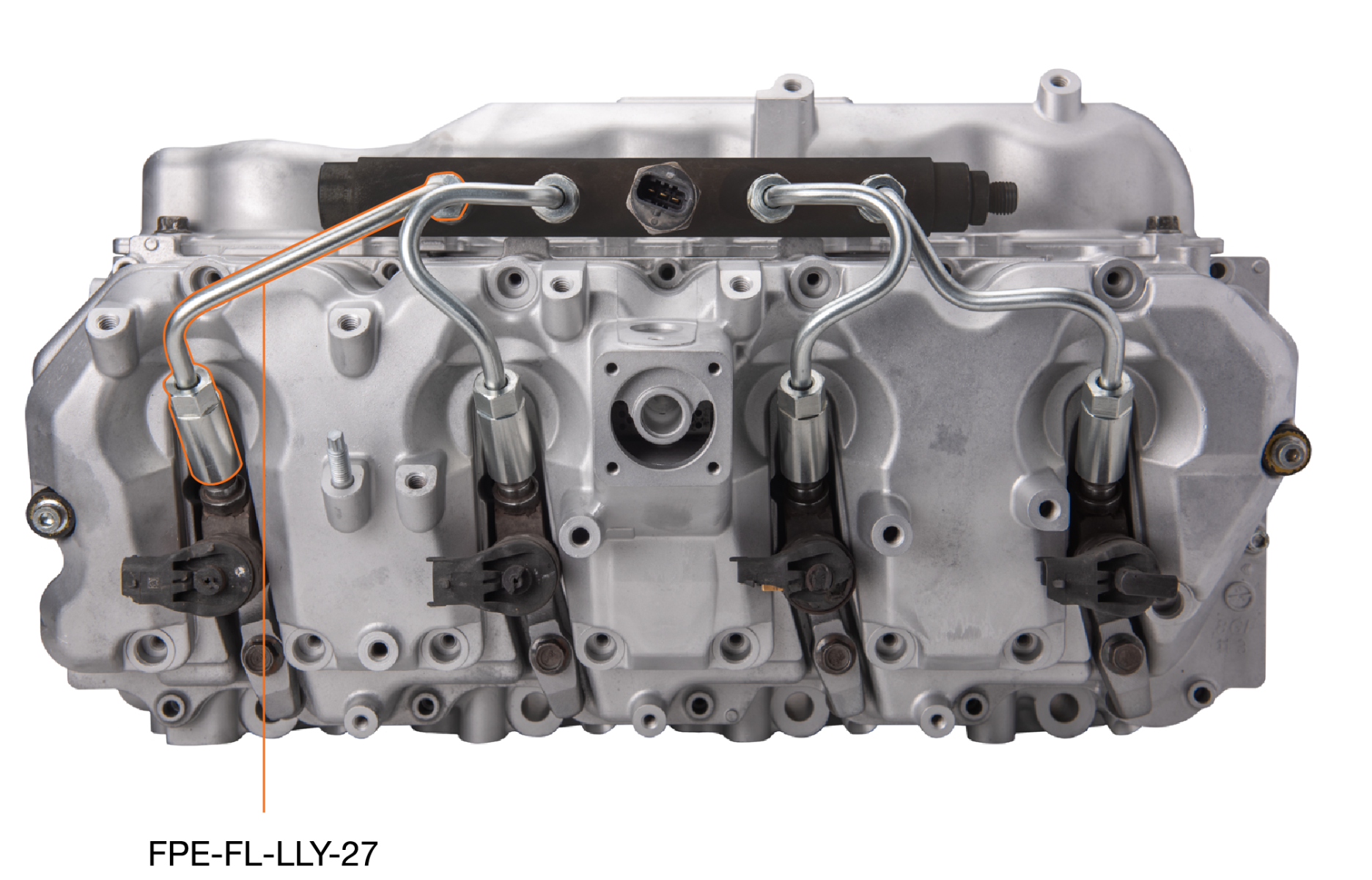 Fleece FPE-FL-LLY-27 Injector #2 and #7 Line | 2004.5-2005 GM Silverado/Sierra 2500HD/3500HD 6.6L Duramax LLY