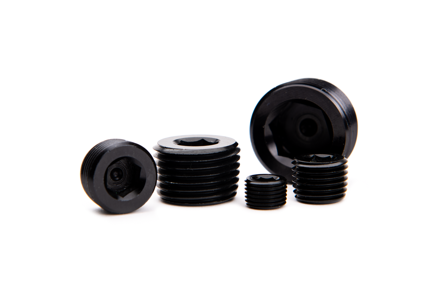 Fleece FPE-NPT-34 3/4 in NPT Hex Socket Plug Black | Universal