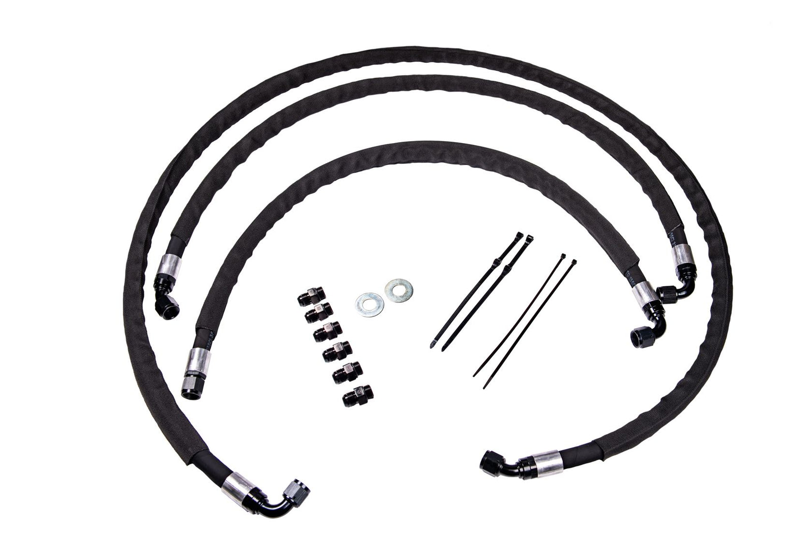 Fleece FPE-TL-L5P-1719 Allison Transmission Cooler Line Upgrade Set | 2017-2019 GM Silverado/Sierra 2500HD/3500HD 6.6L Duramax L5P