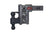 Gen-Y GH-1623 MEGA-DUTY 2.5 inch Shank 6 inch Drop 3.5K TW 32K Hitch with Versa-Ball & Pintle Lock | Universal