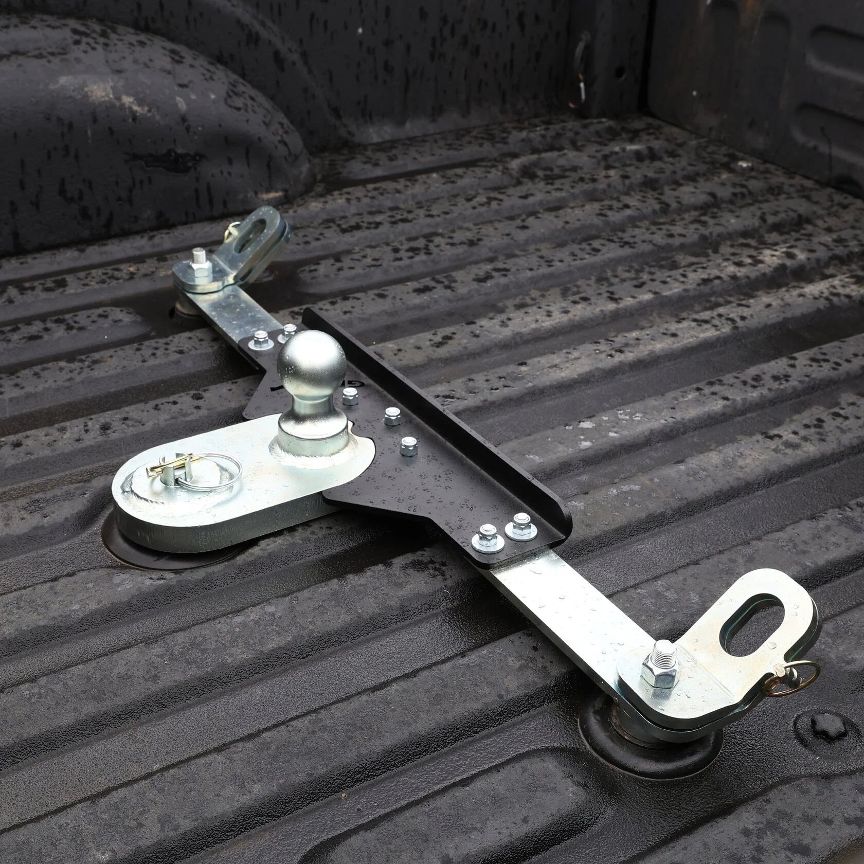 Gen Y GH-21014 GoosePuck GEN 2 25K Ball - Puck Mount - 5 inch Offset | 2014-2024 Dodge RAM 2500/3500