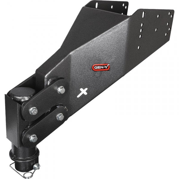 Gen-Y GH-8035AL Executive Torsion Flex Auto Latch Coupler 5th Wheel Pin Box Hitch 18K Capacity | Universal