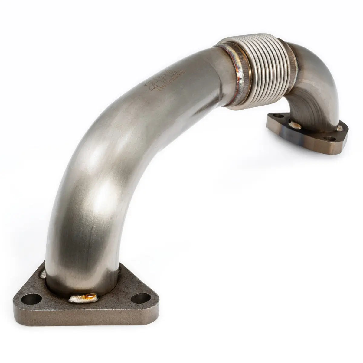 PPE 116120005 Replacement Up-Pipe (Driver Side) for OEM Exhaust Manifold | 2001-2016 GM Sierra/Silverado 6.6L Duramax