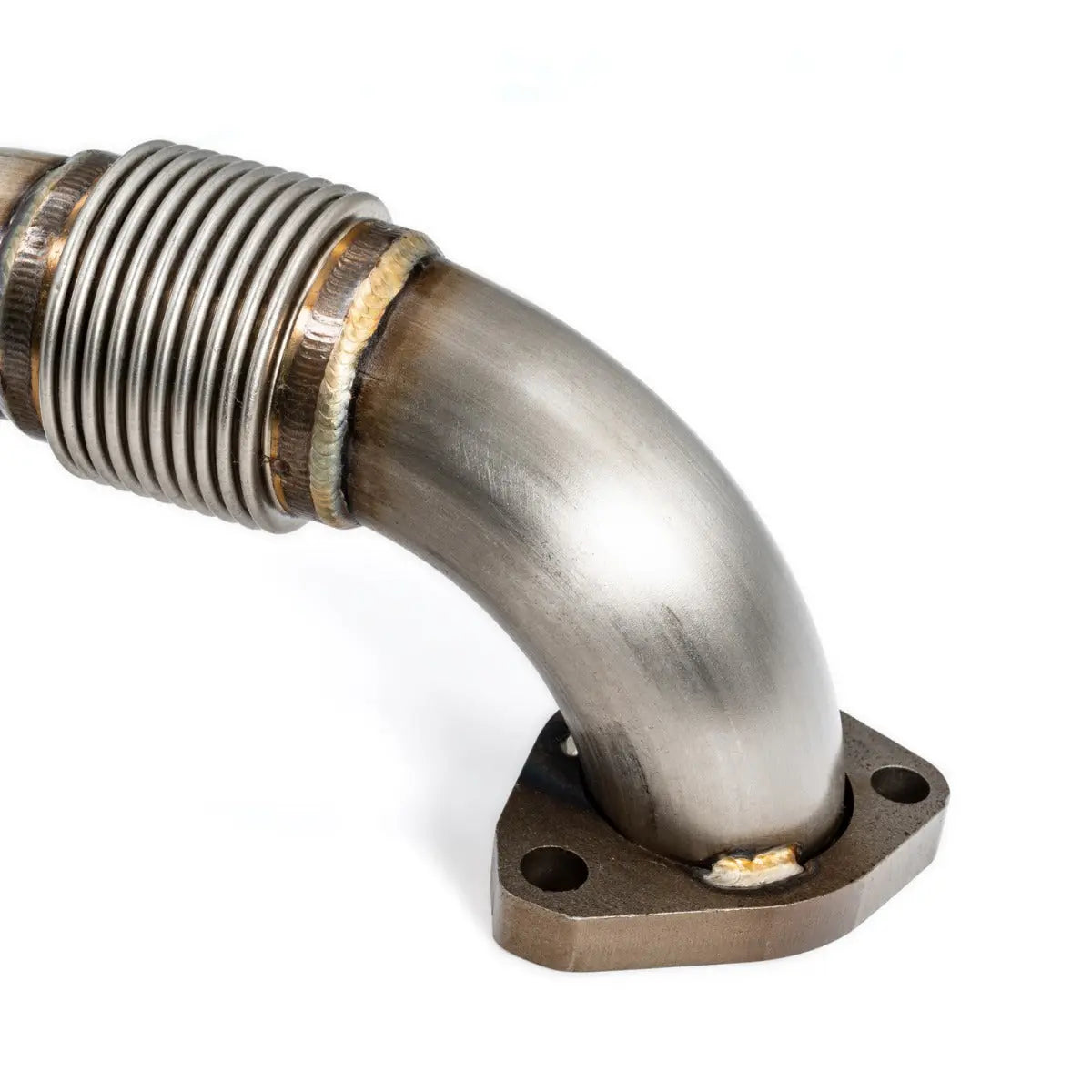 PPE 116120005 Replacement Up-Pipe (Driver Side) for OEM Exhaust Manifold | 2001-2016 GM Sierra/Silverado 6.6L Duramax