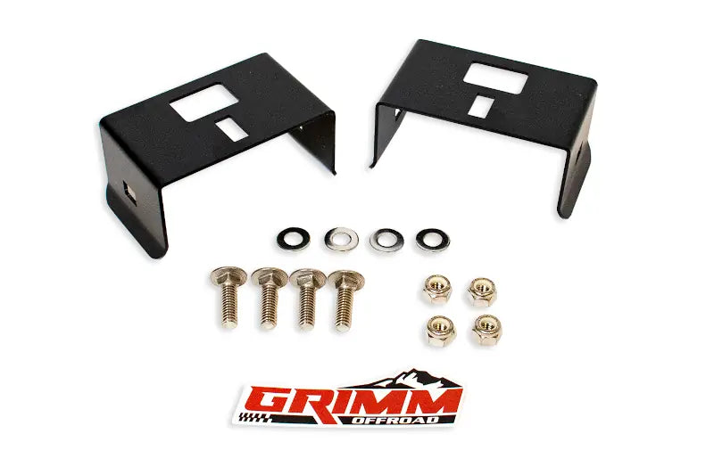 Grimm OffRoad 10199 Fog Light Brackets | 2015-2020 F150 & 17-22 Ford F250/F350