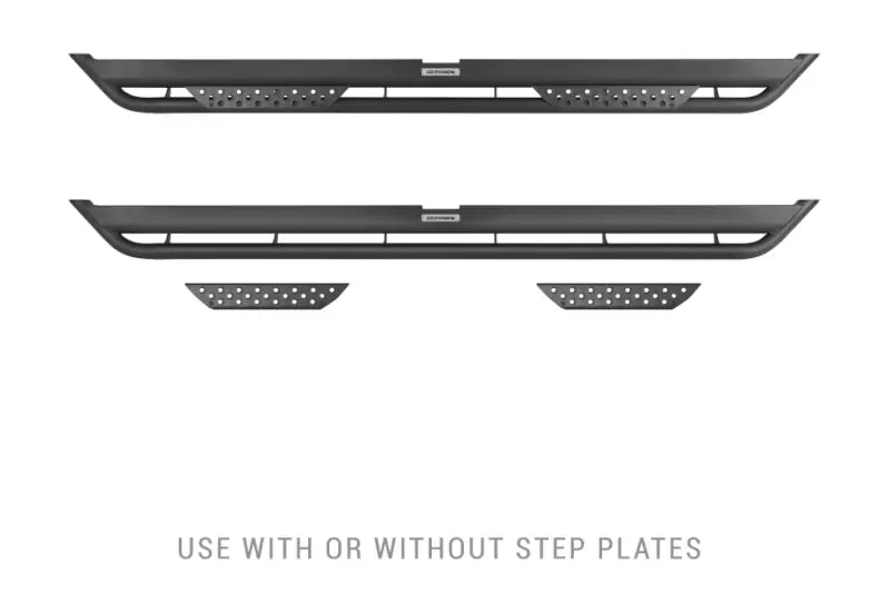 Go Rhino DT4155T Dominator Xtreme DT Side Steps with Rocker Panel Mounting Kit | 2017-2024 Ford F250/F350 Crew Cab