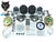 PacBrake HP10401-X Alpha XD 7500 Air Spring Suspension Kit | 2020-2022 Ford F250/F350