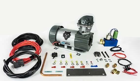 PacBrake HP10630 24V HP625 Series Heavy Duty Air Compressor Kit | Universal