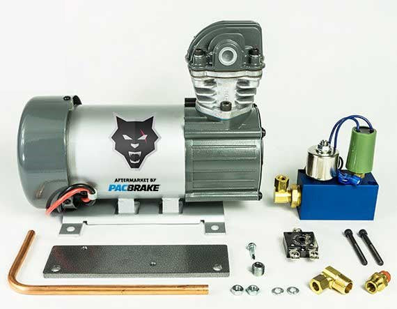 PacBrake HP10632 12V HP625 Series Heavy Duty Air Compressor Kit | Universal