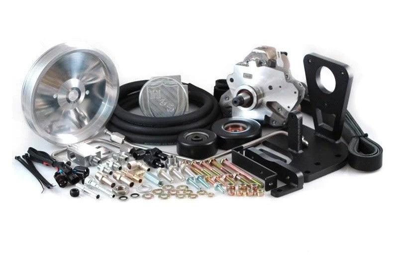 H&S Motorsports 131001-1 Dual High Pressue Fuel Kit w/ CP3 | 2011-2016 GM 2500HD/3500HD 6.6L Duramax