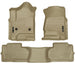 Husky 98243 Front & 2nd Seat Floor Liners | 2014-2019 GM Silverado/Sierra 1500/2500HD/3500HD