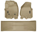 Husky 99713 WeatherBeater Front & 2nd Row Floor Liners - Tan | 2012-2016 Ford F250/F350 Crew Cab