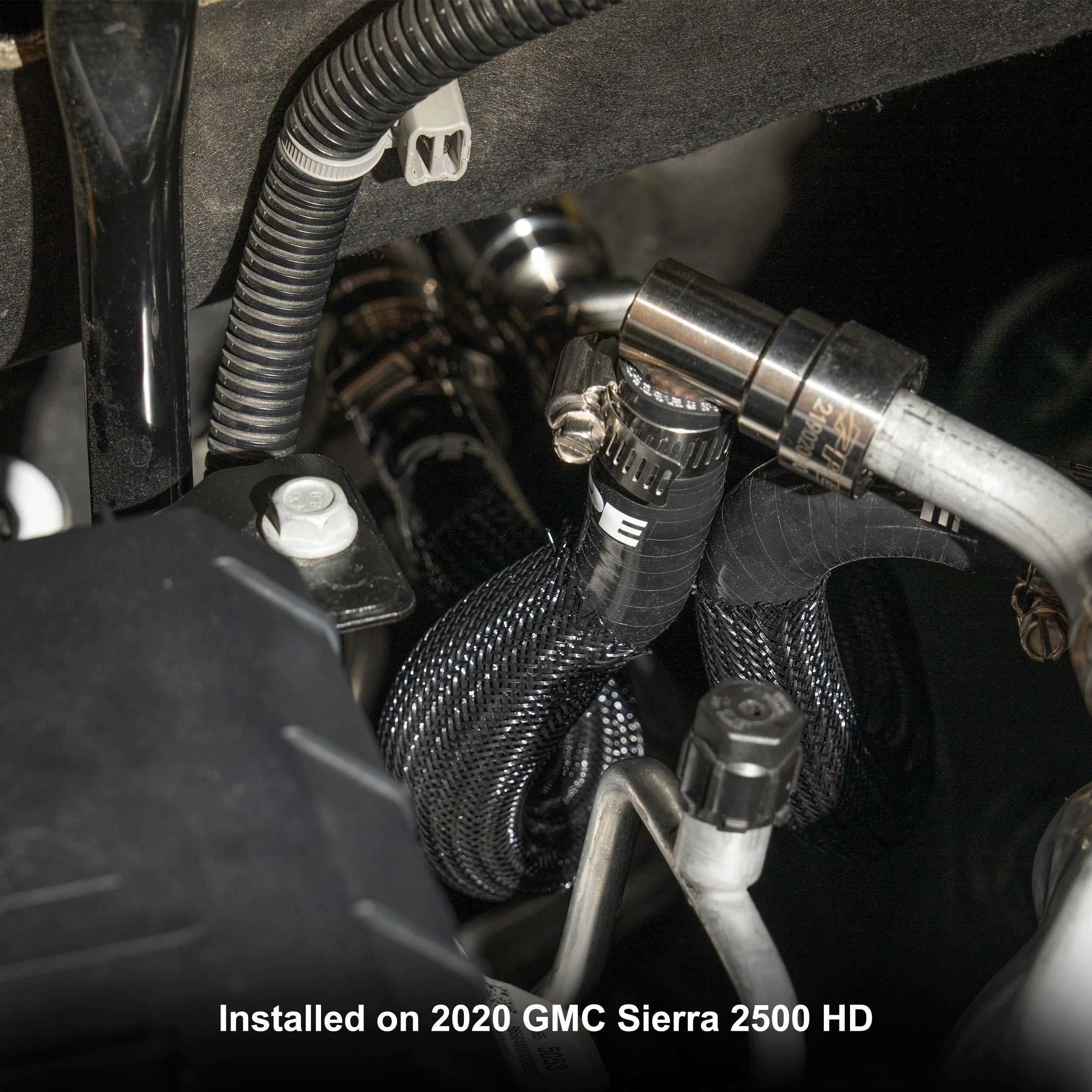 PPE 119020044 Outlet Heater Core Supply Hose Kit | 2020-2025 GM Sierra/Silverado 2500HD/3500HD 6.6L Duramax L5P