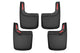 Husky 58476 Front/Rear Mud Guard Set | 2017-2025 Ford F250/F350 Super Duty (SRW) w/ OEM Fender Flares