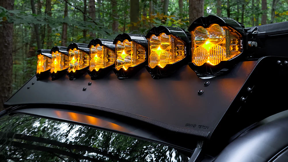 Baja Designs 290013 LP4 Pro Amber Combo Light | Universal