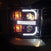 Recon 264296BKC Smoked Projector Headlights with OLED U-Bar | 2015-2019 GM Silverado/Sierra 2500HD/3500HD