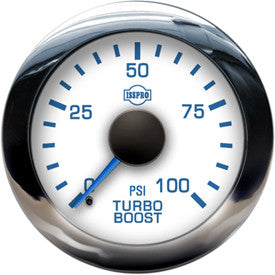 Isspro R13433 EV2 2-1/16 inch 0-100PSI Turbo Boost Gauge | Universal