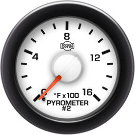 Isspro R14091 EV2 2-1/16 inch 0-1600F Pyrometer #2 Gauge Kit | Universal