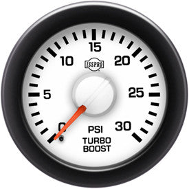 Isspro R14133 EV2 2-1/16 inch 0-30PSI Turbo Boost Gauge Kit | Universal