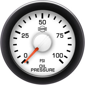Isspro R14211 EV2 2-1/16 inch 0-100PSI Egnine Oil Pressure Gauge Kit | Universal