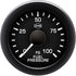 Isspro R16044 EV2 2-1/16 inch 0-100PSI Fuel Pressure Gauge - Black Face Black Bezel | Universal