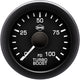 Isspro R16433 EV2 2-1/16 inch 0-100PSI Turbo Boost Gauge - Black Face Black Bezel | Universal
