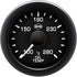 Isspro R16533 EV2 2-1/16 inch 100-280F Oil Temperature Gauge - Black Face Black Bezel | Universal