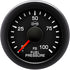 Isspro R17044 EV2 2-1/16 inch 0-100PSI Fuel Pressure Gauge - Black Face Black Bezel | Universal