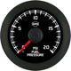 Isspro R18066 EV2 2-1/16 inch 0-20PSI Fuel Pressure Gauge | 2007-2014 GM Silverado/Sierra 2500HD/3500HD 6.6L Duramax