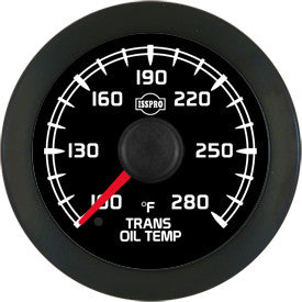 Isspro R18599 EV2 2-1/16 inch 100-280F Trans Oil Tempeature Gauge | 2007.5-2009 GM 2500HD/3500HD 6.6L Duramax w/ LTZ Dash