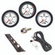 Isspro R50023R EV2 3 Gauge Kit - Pyro-Boost-Trans Temp with Speaker - White Face Black Bezel | 1998-2002 Dodge RAM 2500/3500 5.9L Cummins