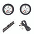 Isspro R60022R EV2 Dual Gauge Pillar Kit - Pyro-Boost - White Face Black Bezel | 1999-2007 Ford 7.3L/6 0L Powerstroke