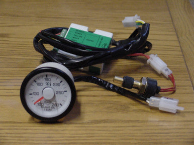 Isspro R6859R Standard 2-1/16 inch 100-280F Electric Transmission Oil Temperature Gauge | Universal