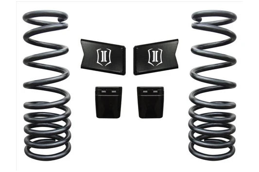 ICON 212500 Dual Rate Front Coil Spring Leveling Kit - for 2.5" Lift - (Pair) | 2003-2012 Dodge RAM 2500/3500HD 4WD