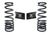 ICON 214010 Dual Rate Front Spring Kit - Provides 4.5" Lift - (Pair) | 2003-2012 Dodge RAM 2500/3500 4WD